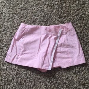 Lilly Pulitzer Seersucker Skort 2